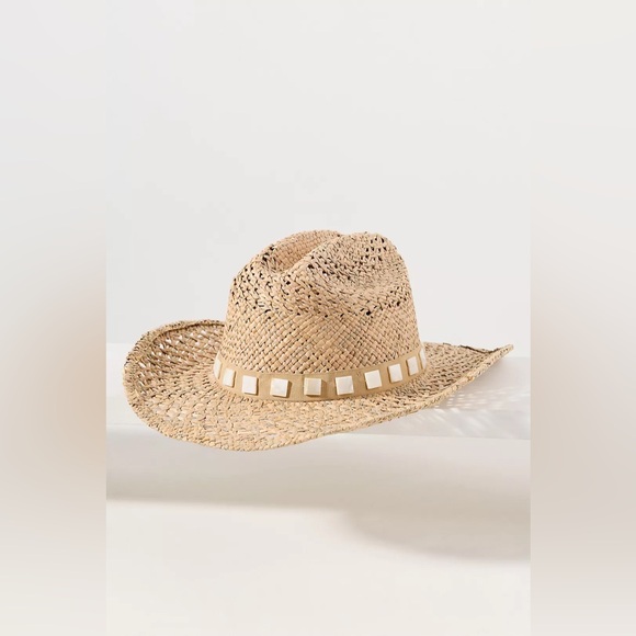 Anthropologie Accessories - Anthropologie Wyeth Straw Rancher
